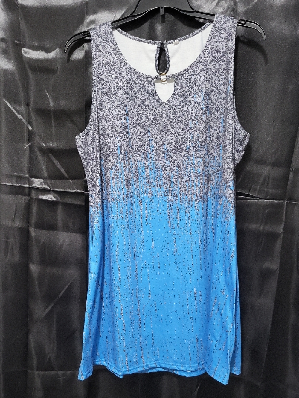Keyhole  Tunic Tank Dress
